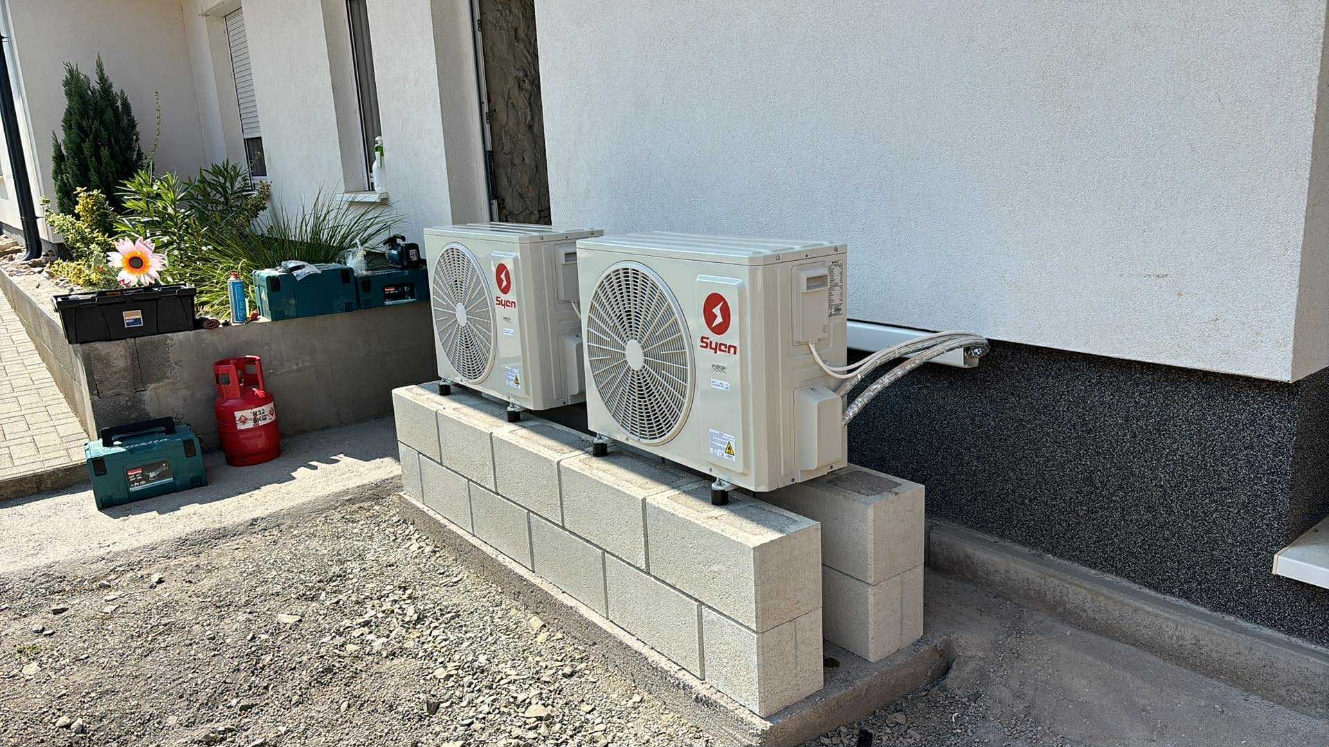 Dupla kültéri egységek